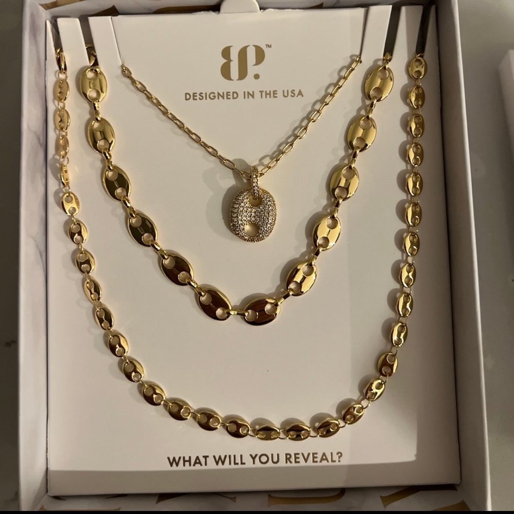 Bomb Party BP LUXE LAYER Necklace Watch me rise NK36946